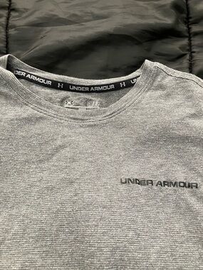 Nike and Under Armour Performance Short Sleeve Crew Logo Tee (2 shirts)